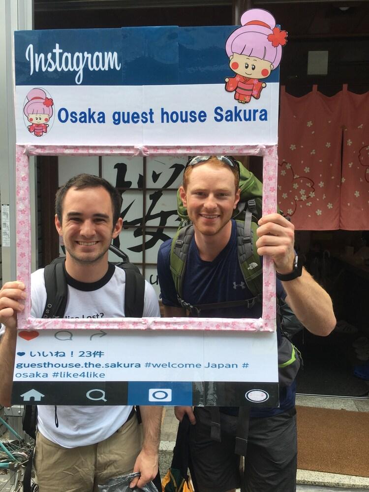 Osaka Guesthouse Sakura Eksteriør billede