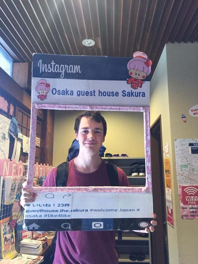 Osaka Guesthouse Sakura Eksteriør billede