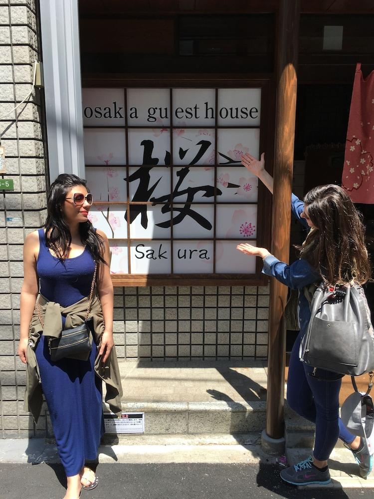 Osaka Guesthouse Sakura Eksteriør billede
