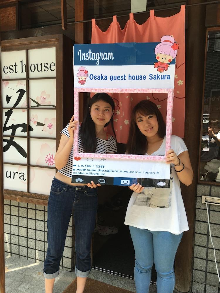 Osaka Guesthouse Sakura Eksteriør billede