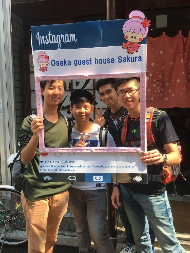 Osaka Guesthouse Sakura Eksteriør billede